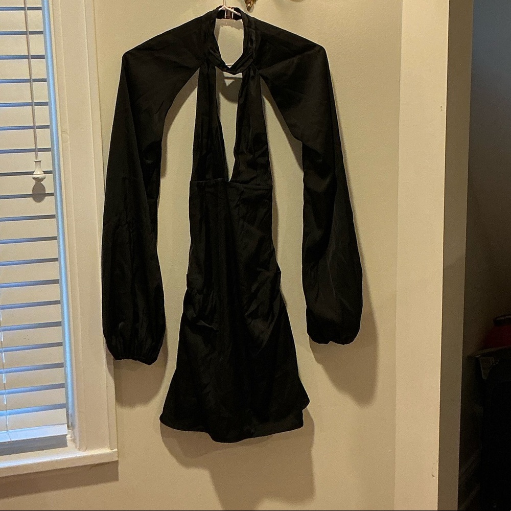 Oh Polly Elegant Black Dress